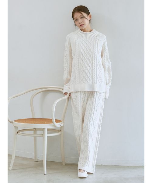 スフレアランロングパンツ(508636572)｜阪急百貨店公式通販サイト