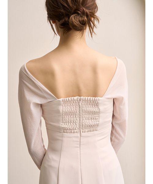 オフショルリボンドレス【カンヘウォン着用】(508633729)｜阪急百貨店