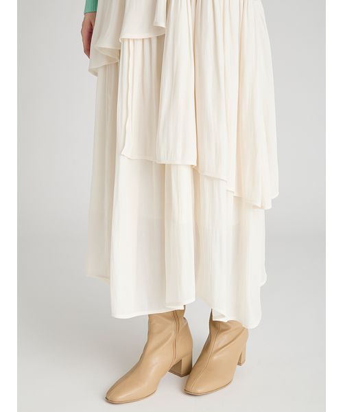 アシメヘムドレス＆トリムリブカーデ(508637982)｜阪急百貨店公式通販