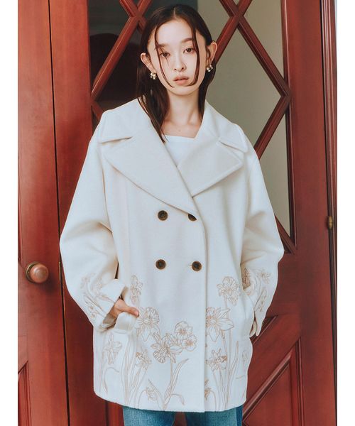 エンブロイダリーコクーンコート(508639196)｜阪急百貨店公式通販