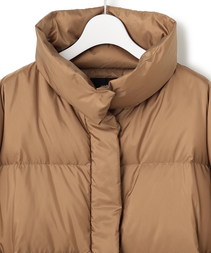 Oggi掲載】シレータフタ ハイネック ショート ダウンコート(508640808