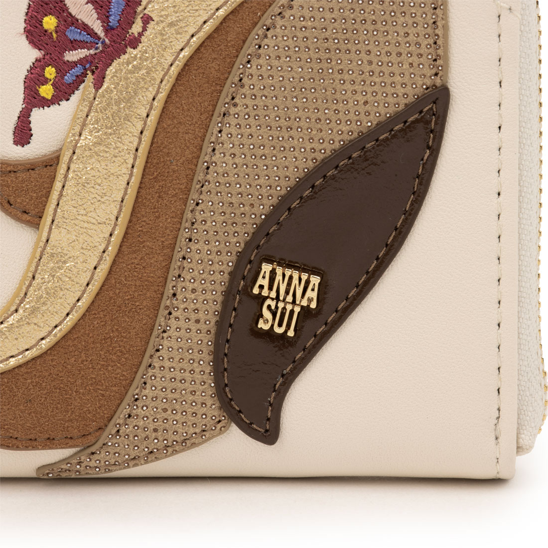 アナスイ ANNA SUI バタフライポニー 薄マチ長財布(508642109)｜阪急