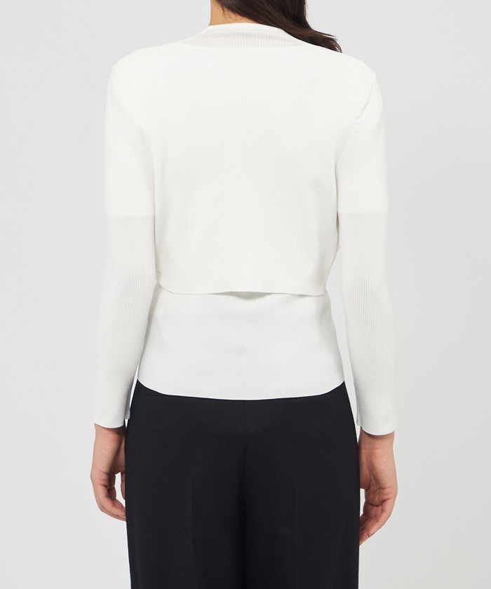 キュプラベーシック ニットボレロ(508494855)｜阪急百貨店公式通販