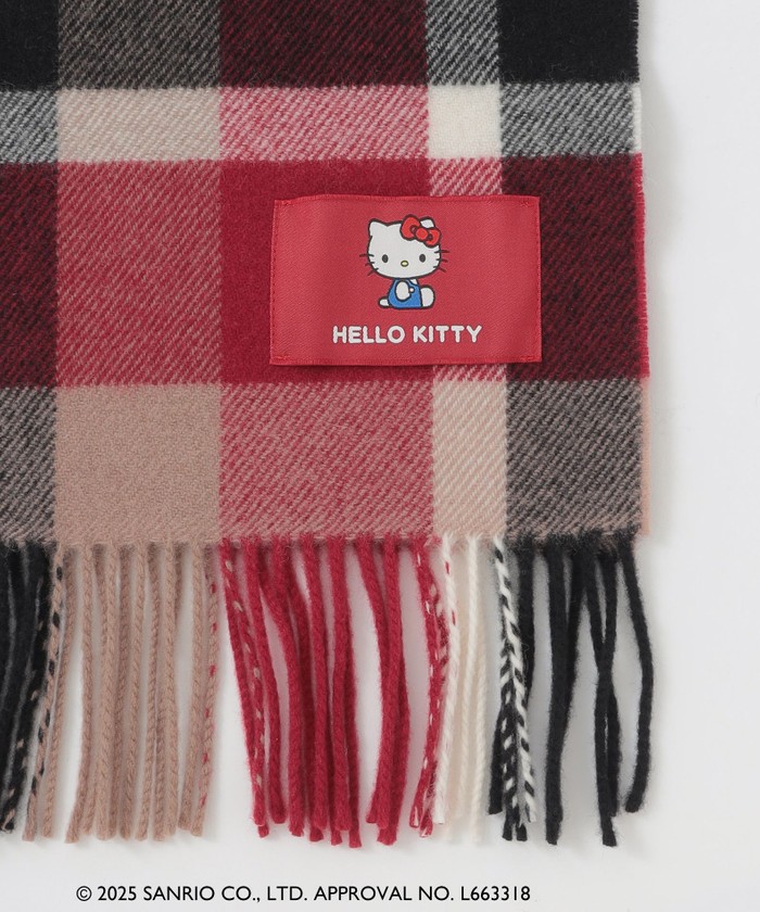 ハローキティコラボ】クレストブリッジチェックマフラー(508632198