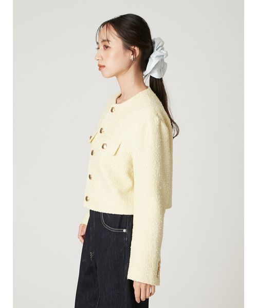 クロップドツイードジャケット(508650193)｜阪急百貨店公式通販サイト