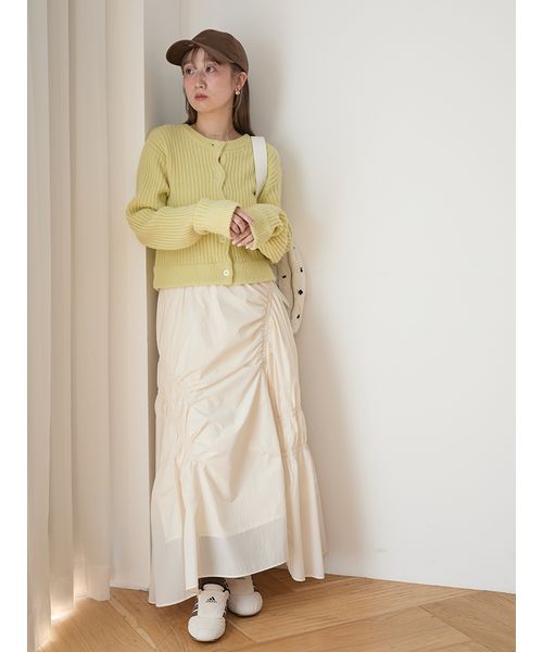 ギャザーディテールボリュームスカート(508650204)｜阪急百貨店公式