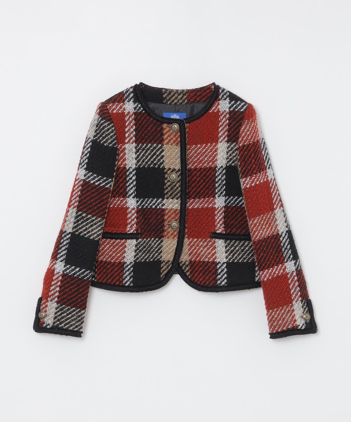 10th ANNIVERSARY】クレストブリッジチェックロービングツィードジ