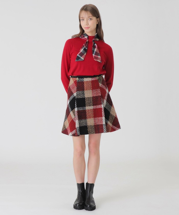 10th ANNIVERSARY】クレストブリッジチェックロービングツィードフ