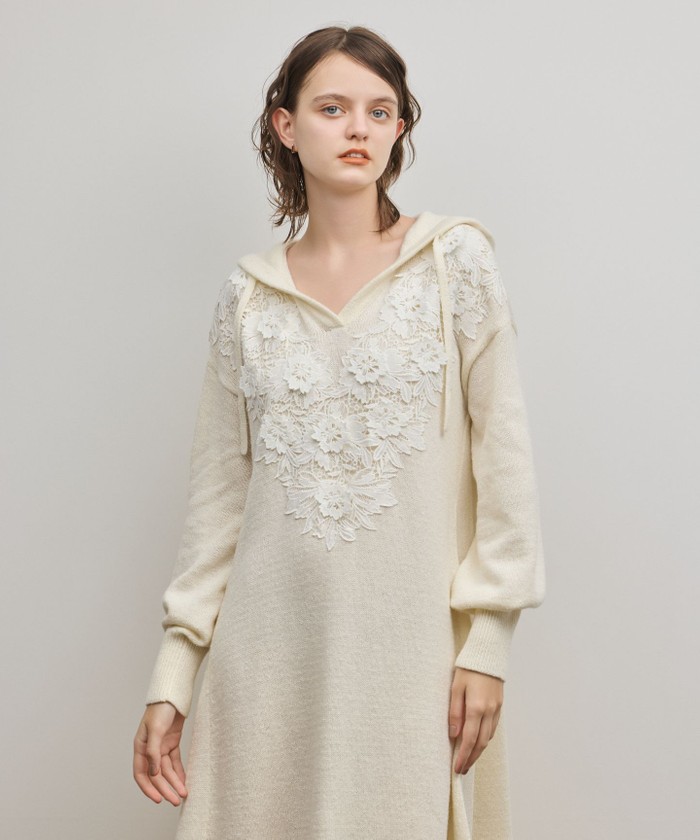 ケミカルレースニットワンピース(508656789)｜阪急百貨店公式通販