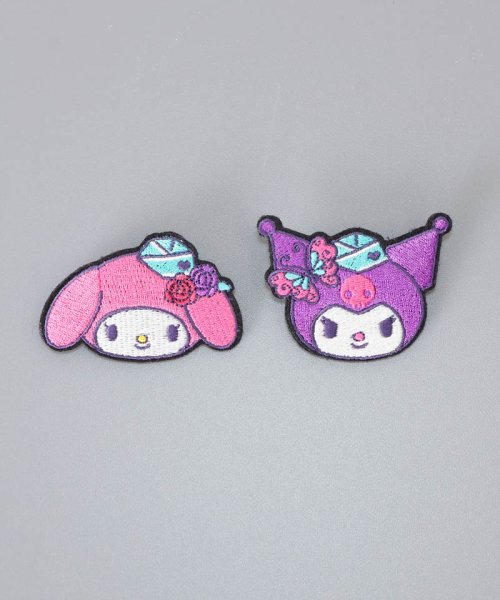 アナスイ ANNA SUI マイメロディ&クロミ 刺しゅうブローチ付きキャップ 