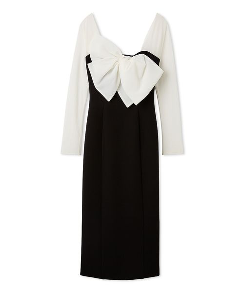 オフショルリボンドレス【カンヘウォン着用】(508633729)｜阪急百貨店