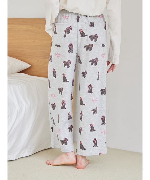 スカーフDOG柄ロングパンツ(508665245)｜阪急百貨店公式通販サイト