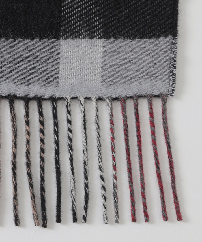 渋谷店・WEB限定】パッチワークランダムチェックマフラー(508622308