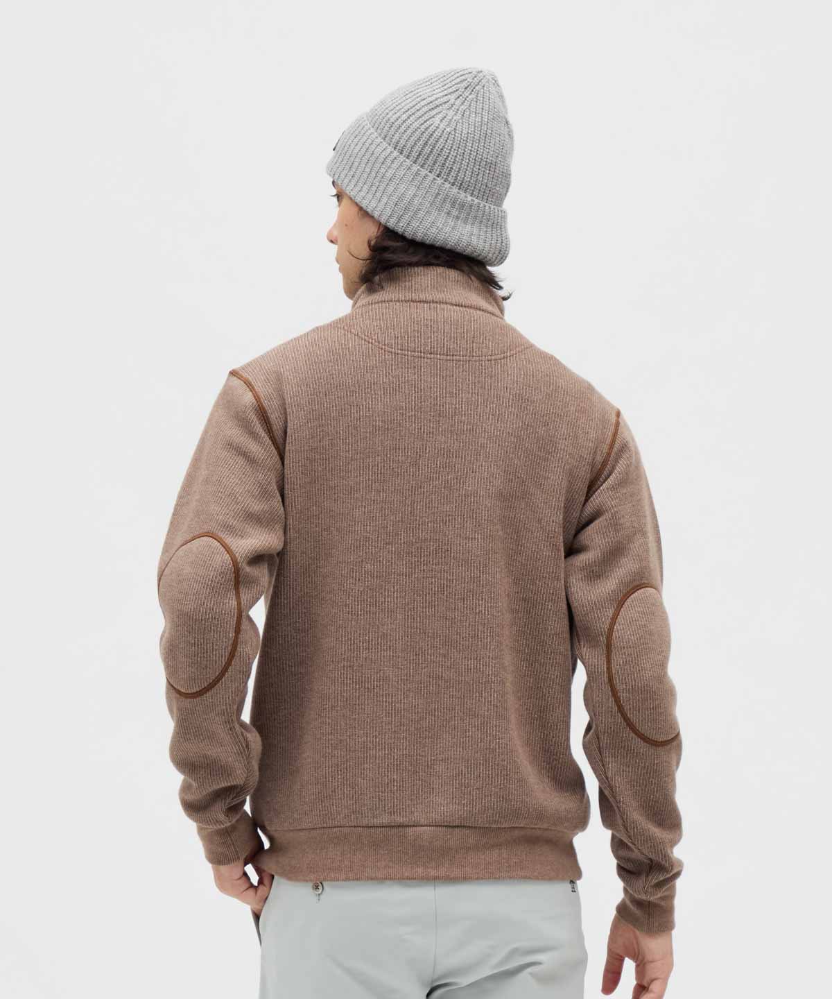 マンシングウェア Munsingwear 吸湿発熱飛び刺繍ハーフジップ