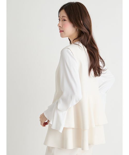 洗える】ペプラムパールジレ(508674174)｜阪急百貨店公式通販サイト