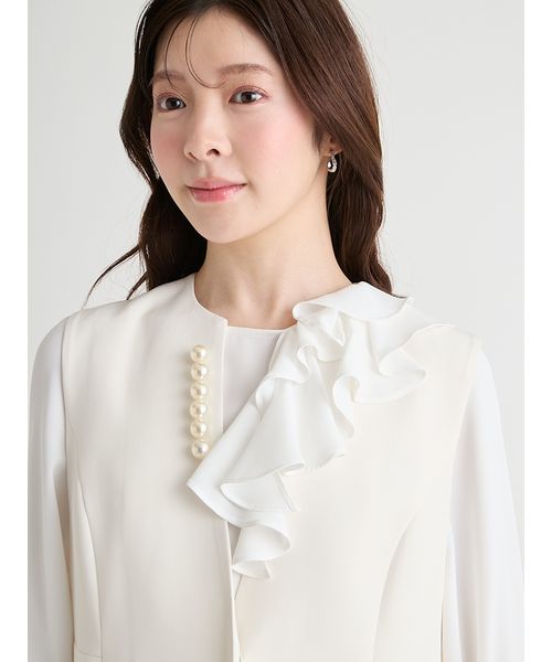 洗える】ペプラムパールジレ(508674174)｜阪急百貨店公式通販サイト