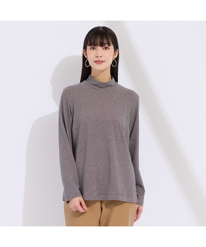 リリアンビューティ Liliane Burty 【M～4L】吸湿発熱ハイネックボ