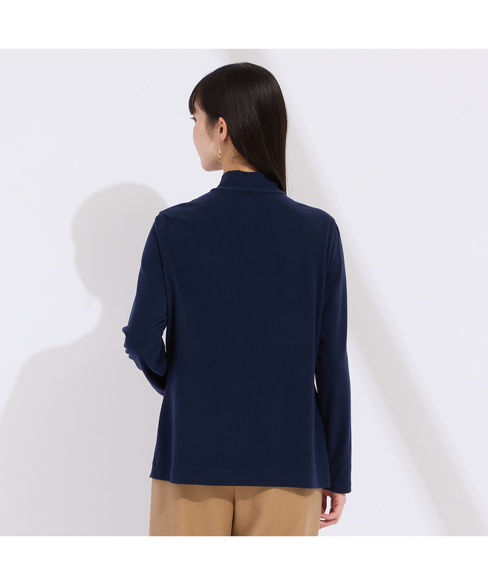 リリアンビューティ Liliane Burty 【M～4L】吸湿発熱ハイネックT