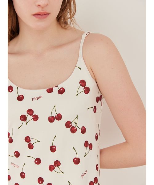 チェリー柄カップインキャミワンピース(508678592)｜阪急百貨店公式