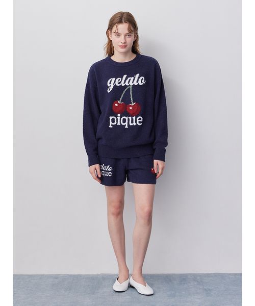 ONLINE限定カラーあり】ベビモコチェリージャガードショートパンツ