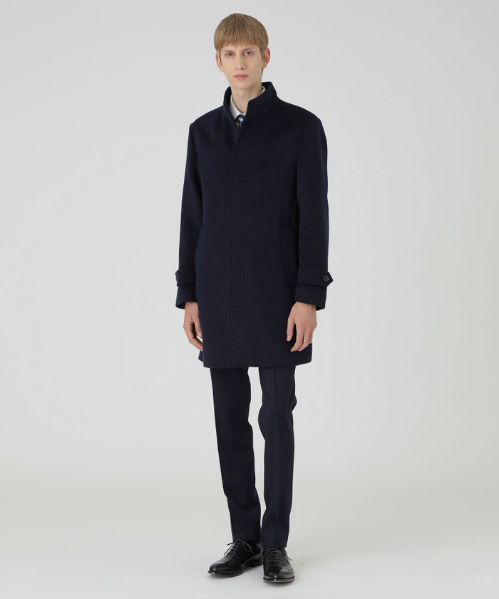 一部店舗限定】ウールビーバースタンドコート(508679352)｜HANKYU
