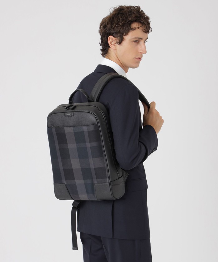 ブラックレーベルクレストブリッジ トーナルクレストブリッジチェックバックパ 一部店舗限定】トーナルクレストブリッジチェックバックパック