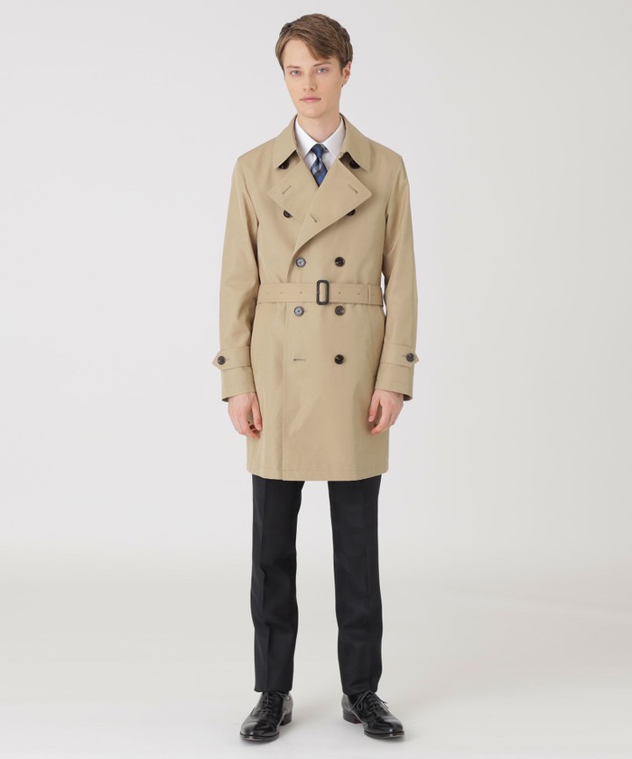 一部店舗限定】ギャバジンダブルトレンチコート(508679402)｜HANKYU