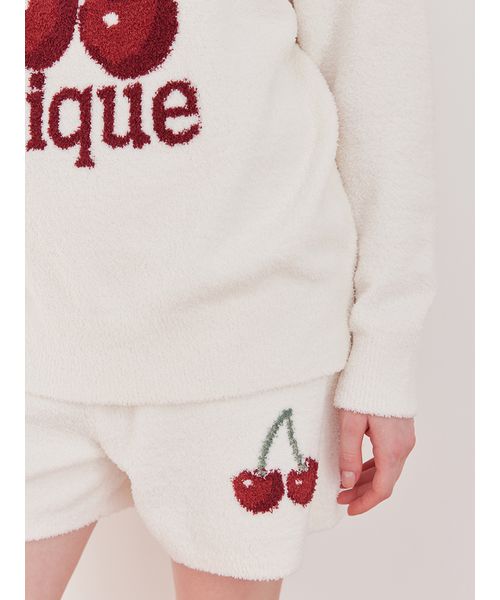 ONLINE限定】べビモコチェリージャガードプルオーバー&ショートパンツ