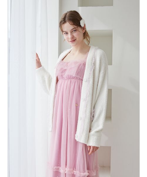 フリルロゴカーディガン(508683026)｜阪急百貨店公式通販サイト｜阪急