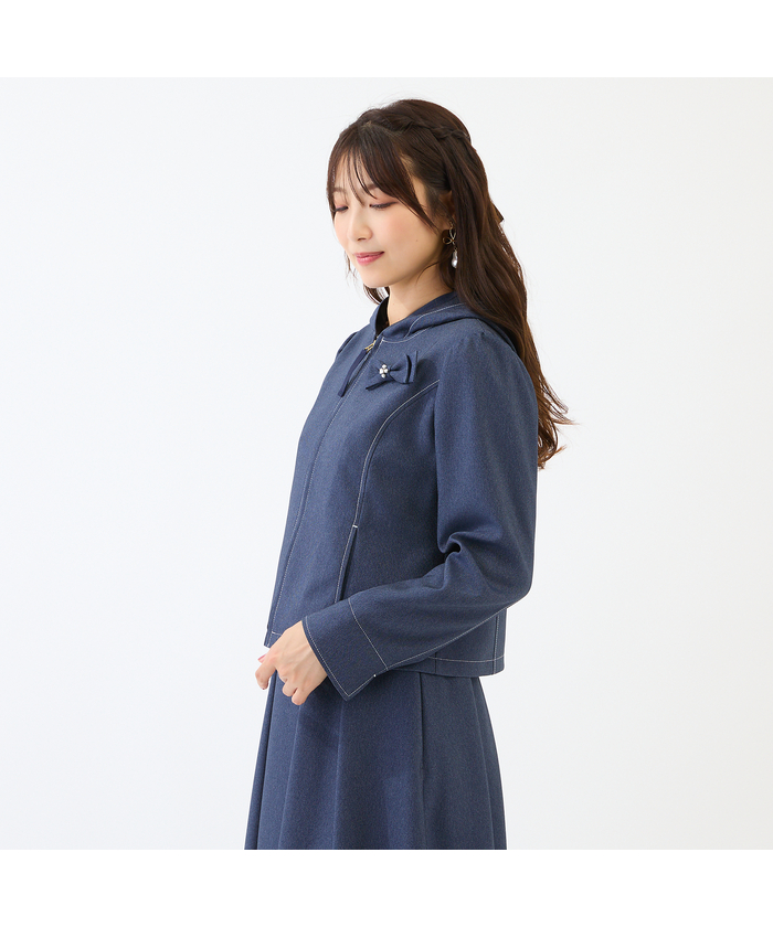 ローズティアラ RoseTiara 【イージーケア/伸縮性◎】デニムライク