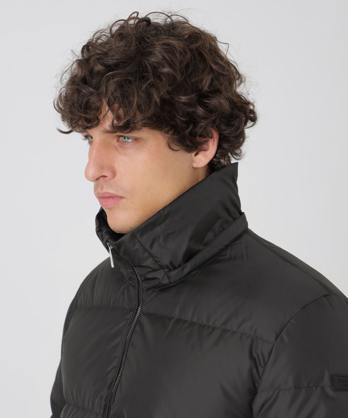 クレストブリッジチェックコンビショートダウン(508670367)｜HANKYU