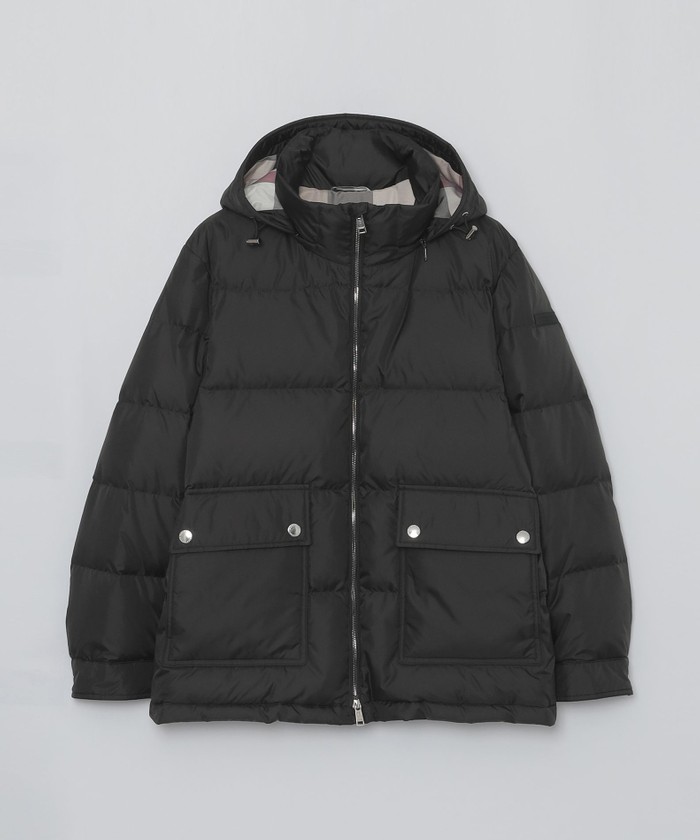 クレストブリッジチェックコンビショートダウン(508670367)｜HANKYU