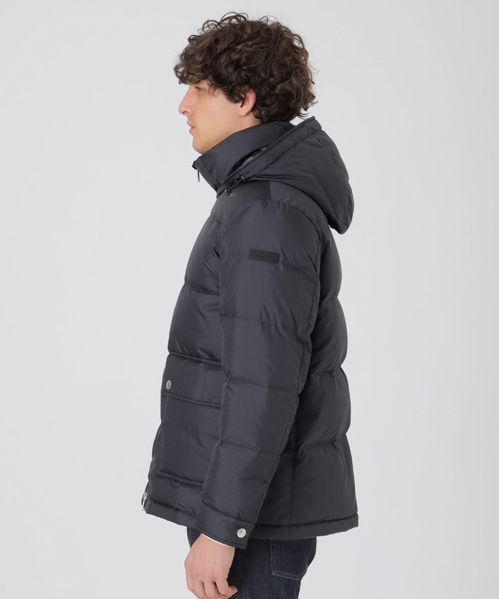 クレストブリッジチェックコンビショートダウン(508670367)｜HANKYU