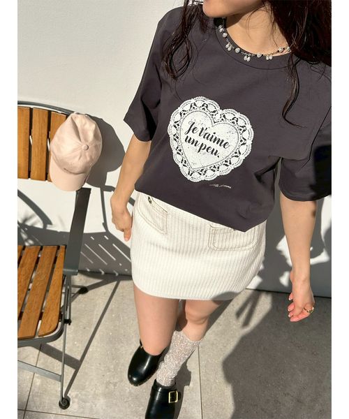 コットンニットミニスカート(508684596)｜阪急百貨店公式通販サイト