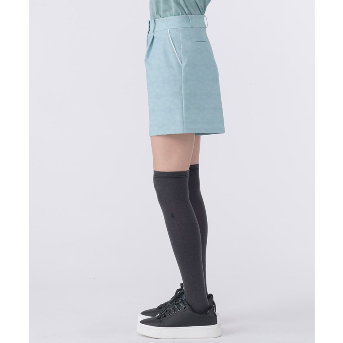 ランバン スポール LANVIN SPORT 総柄プリントキュロット【2WAYス