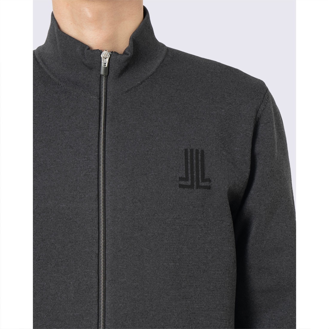 ランバン スポール LANVIN SPORT ポリエステルフルジップニット【手洗