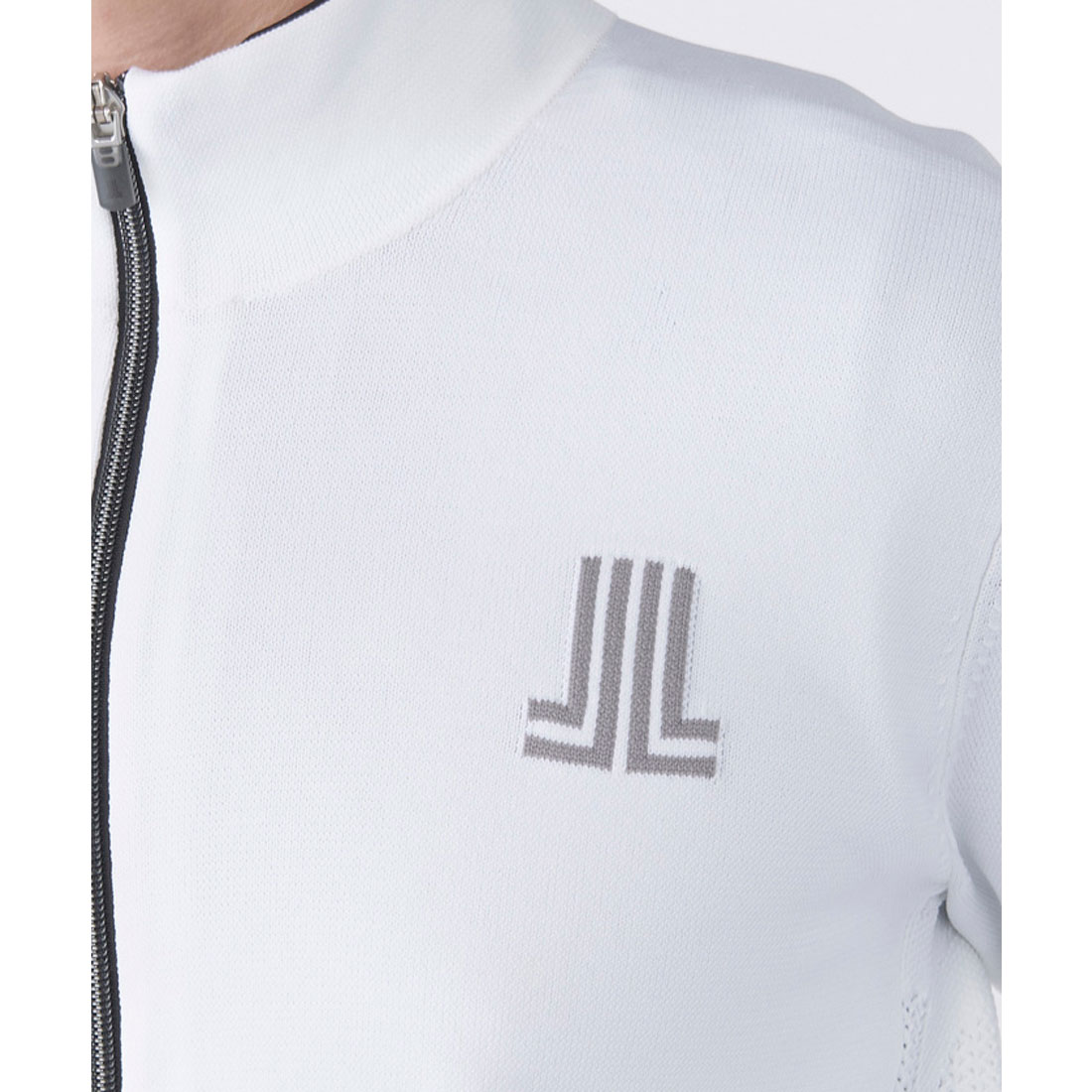 ランバン スポール LANVIN SPORT ポリエステルフルジップニット【手洗