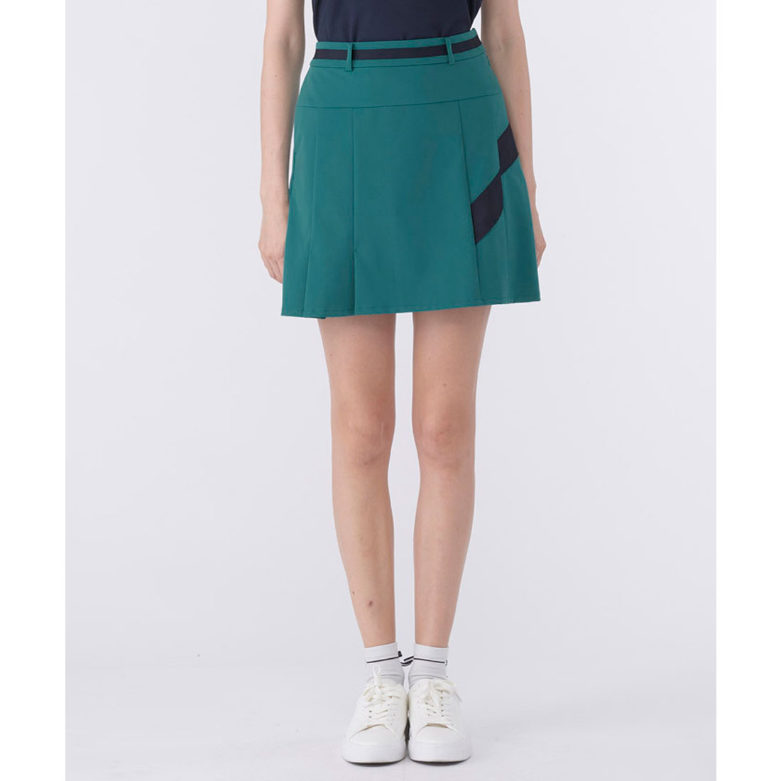 ランバン スポール LANVIN SPORT グログランリボンディテールスカート