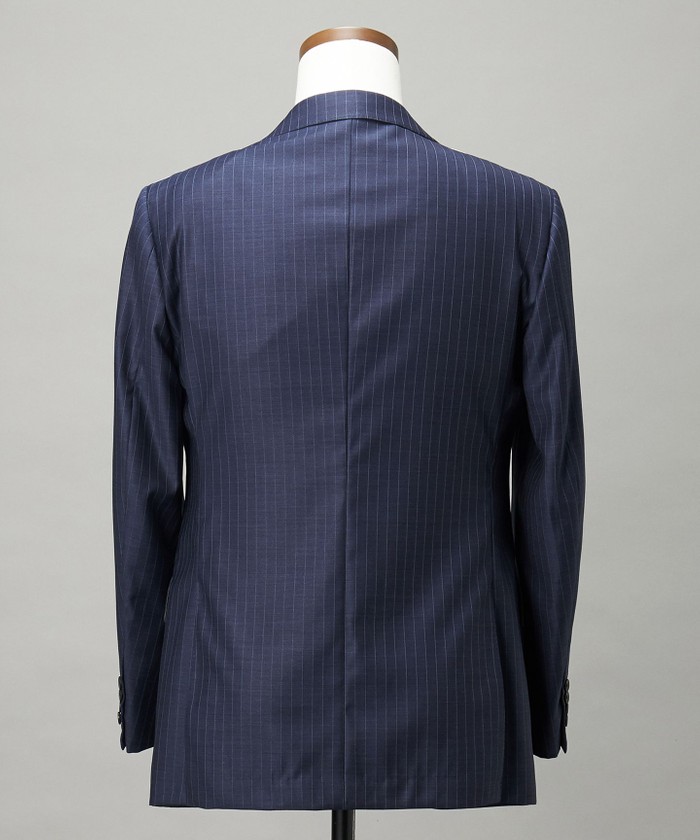 Loro Piana Fabric】365 通年 3ピーススーツ(ネイビースト(508686389