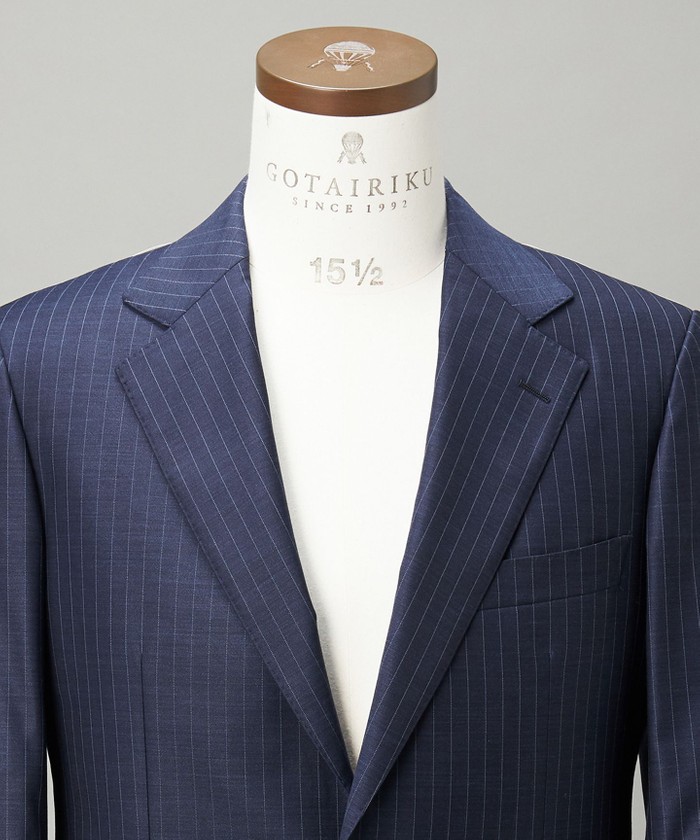 Loro Piana Fabric】365 通年 3ピーススーツ(ネイビースト(508686389