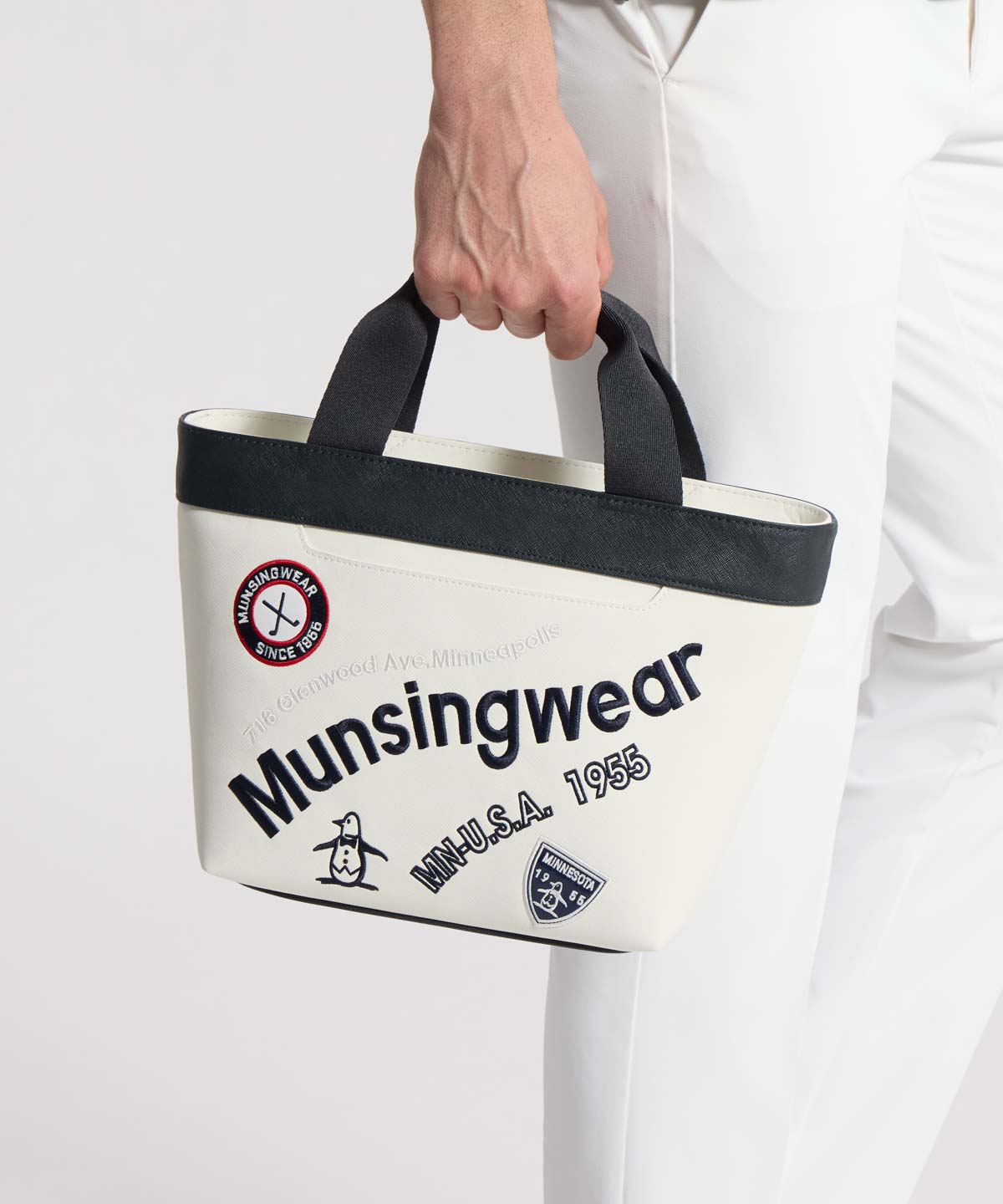 マンシングウェア MUNSINGWEAR カーブロゴカートバッグ(508686734