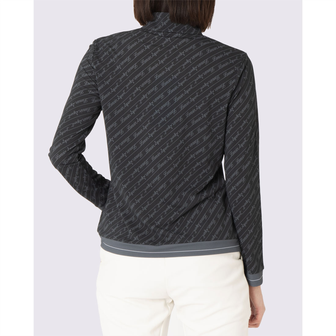 ランバン スポール LANVIN SPORT 手書きロゴ長袖シャツ【Sunscr