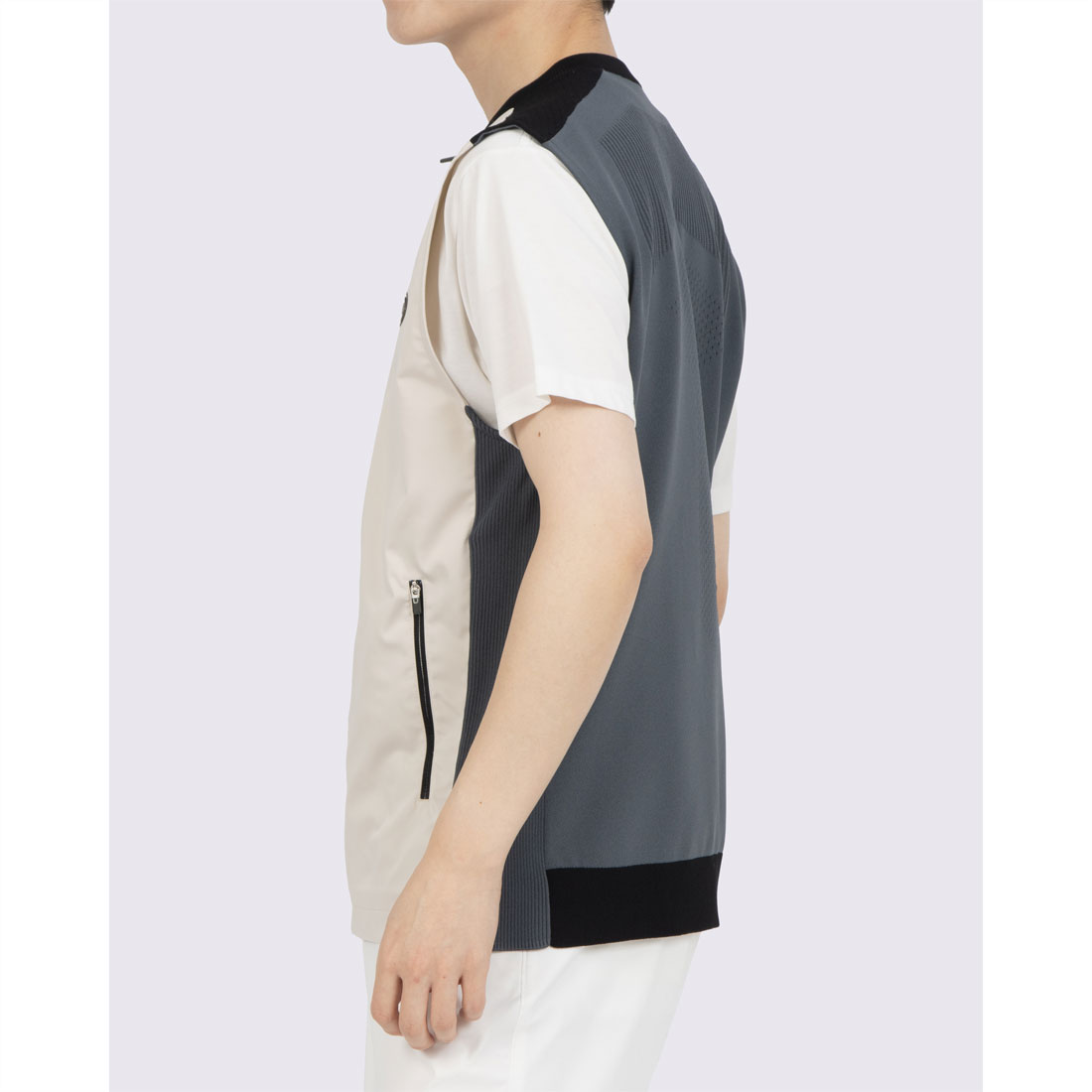 ランバン スポール LANVIN SPORT ファンクショナルZIPベスト【手洗