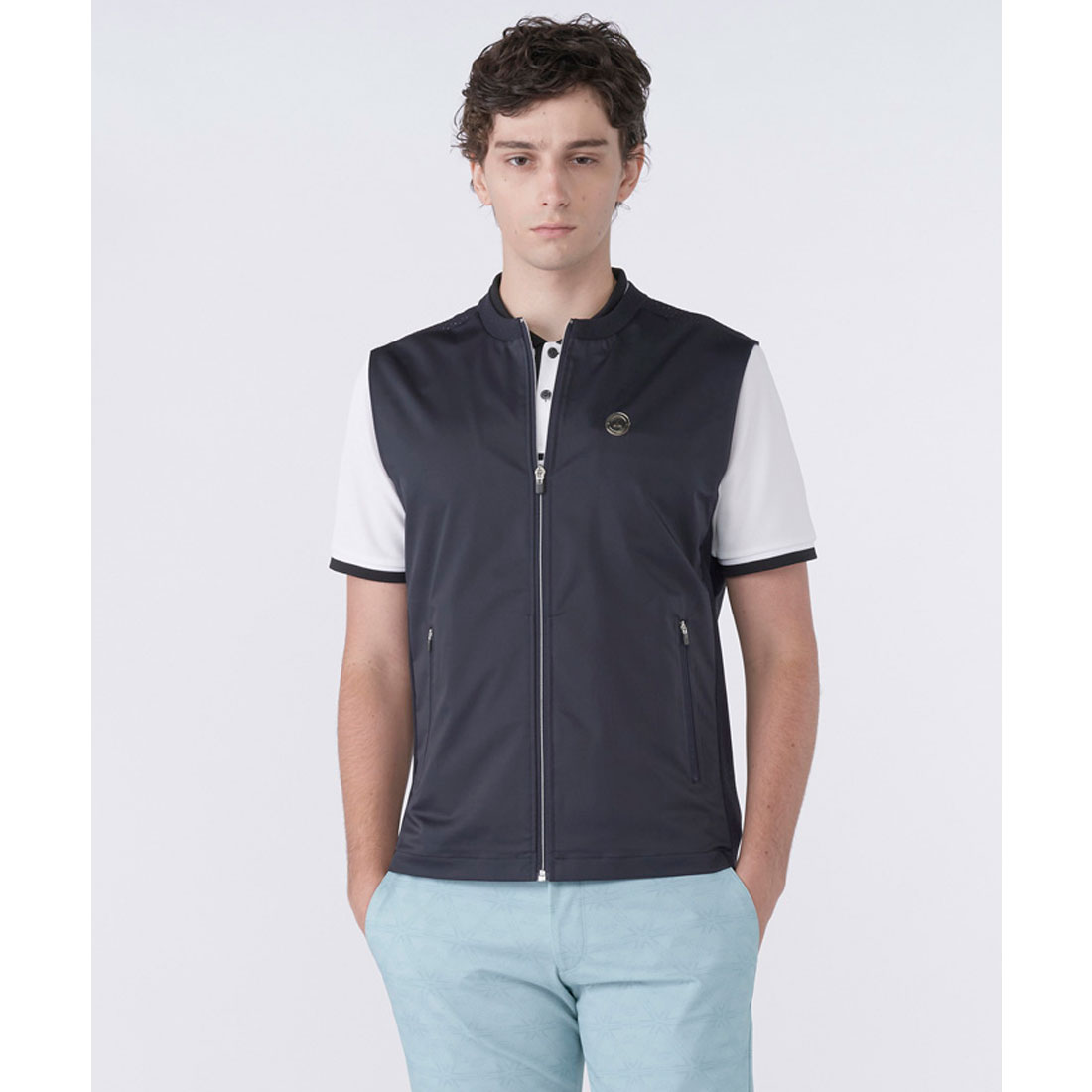 ランバン スポール LANVIN SPORT ファンクショナルZIPベスト【手洗