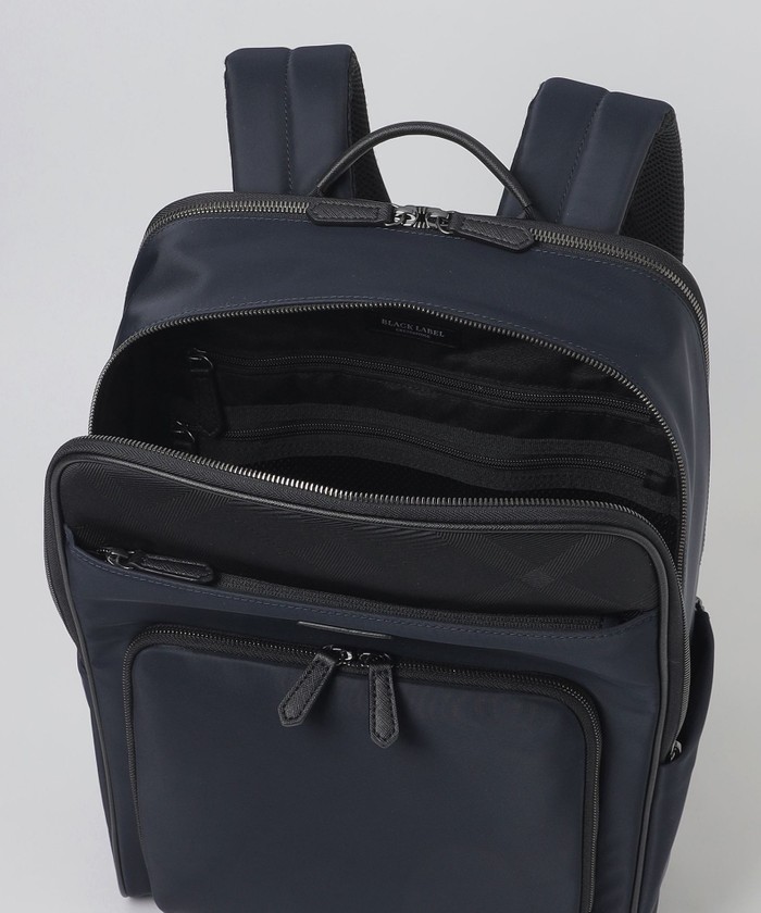 ナイロンコンビカルゼシャドークレストブリッジチェックビジネスバック