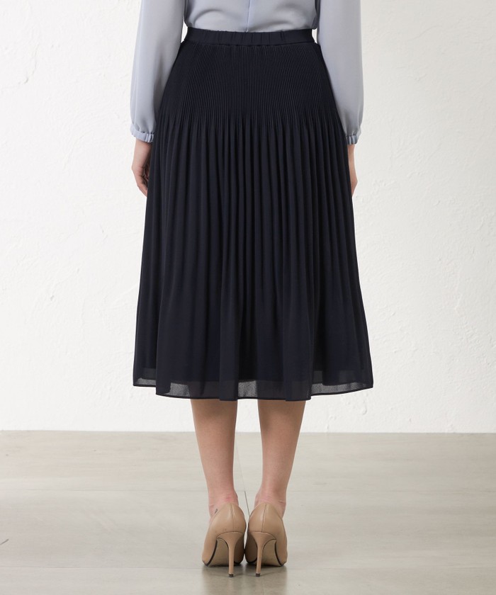 Acne Studios プリーツ フレアスカート Acne Studios - プリーツプリントスカート - グレー/ピンク