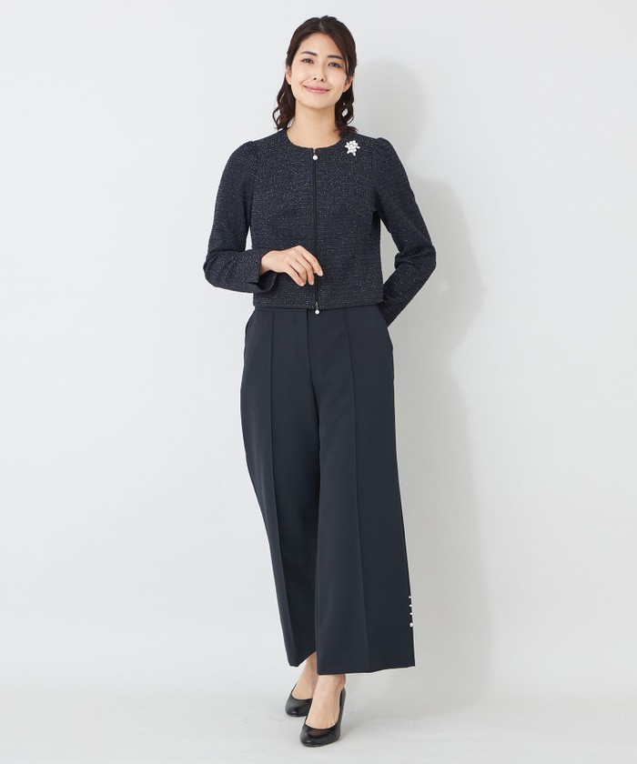 emツイードジャケット ◎Emsexcite◎ バイカラーツイードジャケット[品番：RTGW0002703