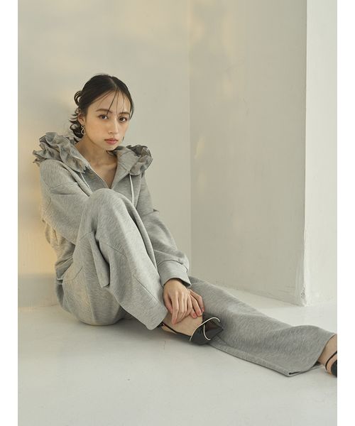 フリルショートジップパーカー(508698231)｜阪急百貨店公式通販サイト