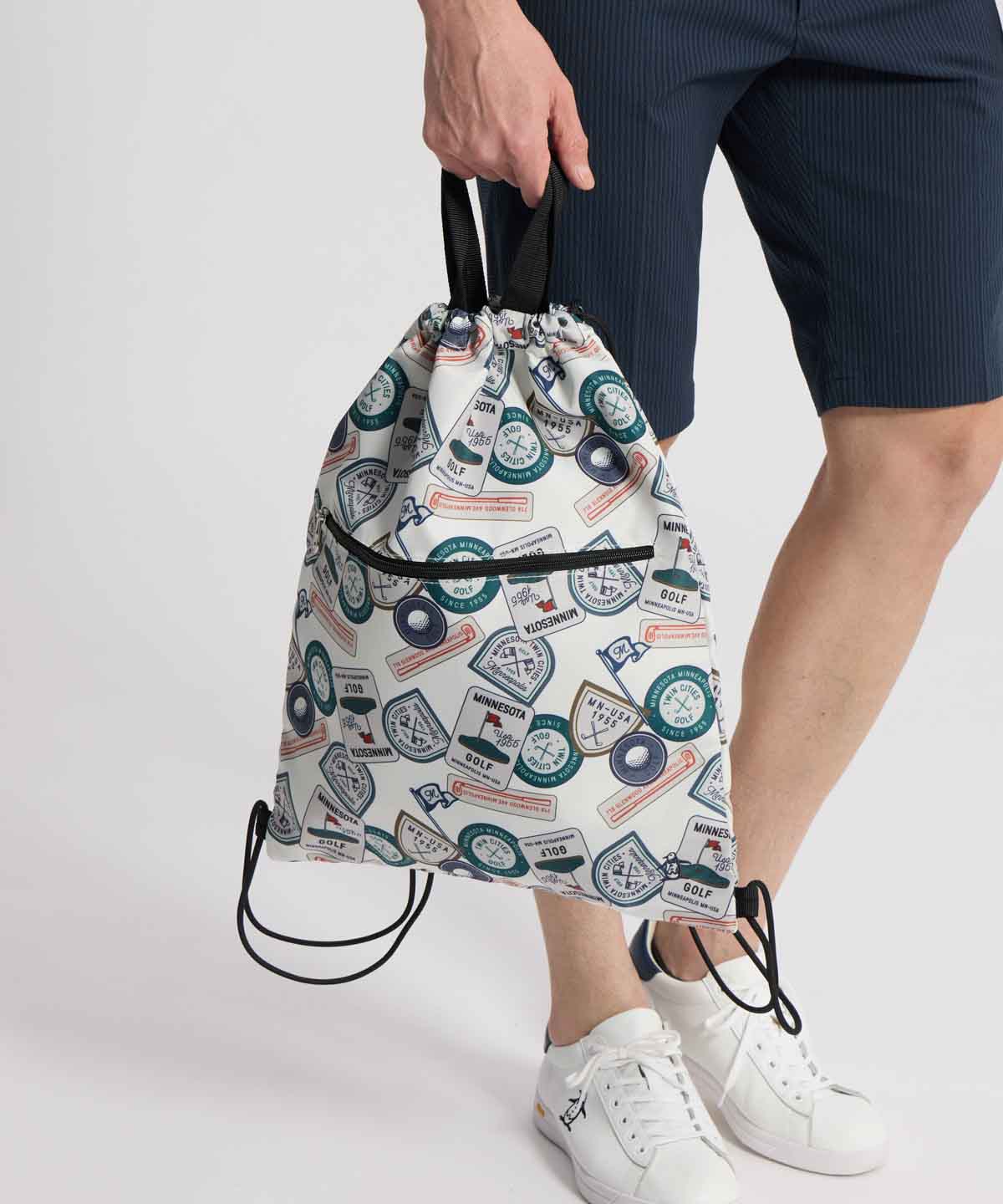 マンシングウェア Munsingwear 巾着シューズケース(508699283)｜阪急