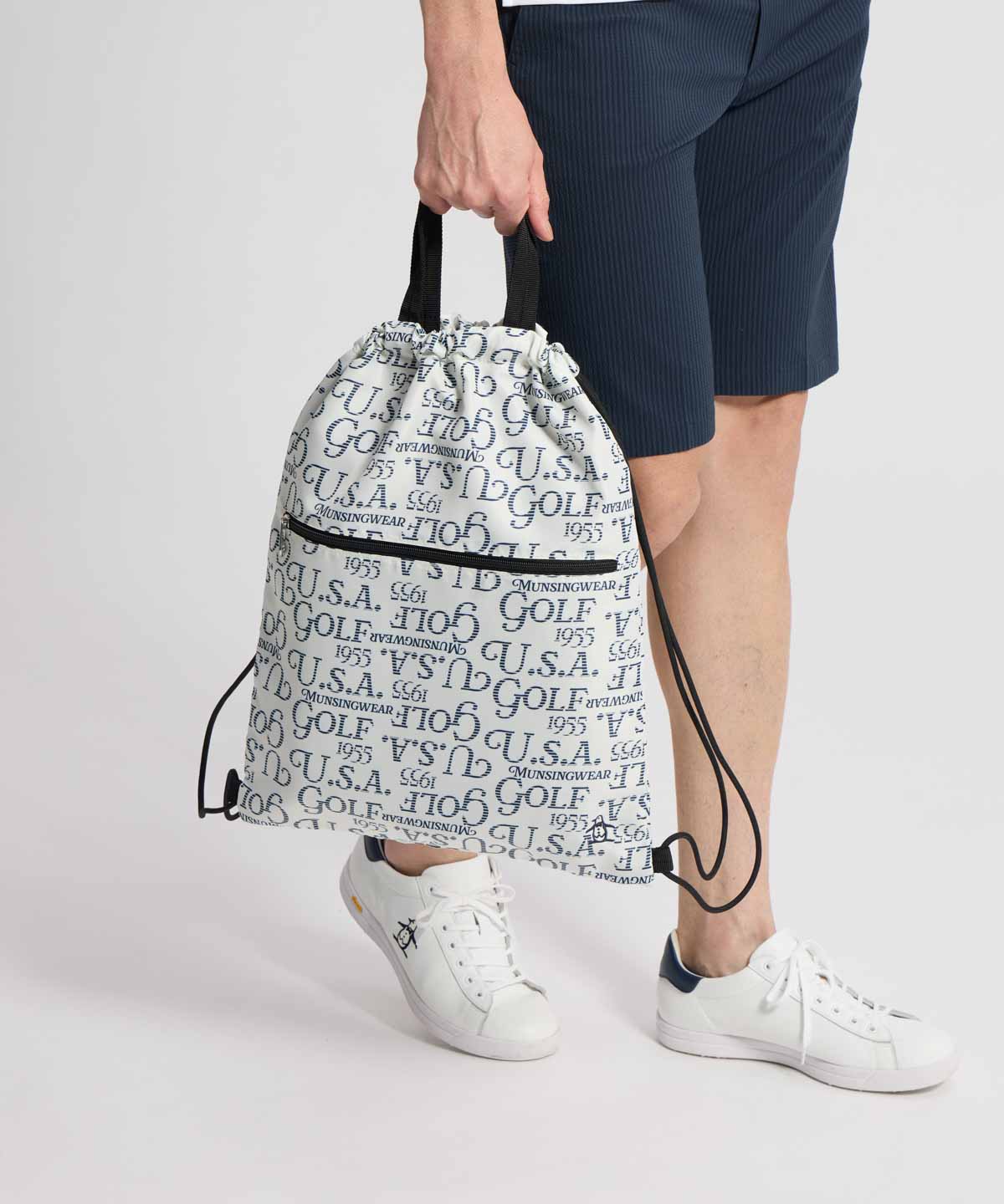 マンシングウェア Munsingwear 巾着シューズケース(508699283)｜阪急